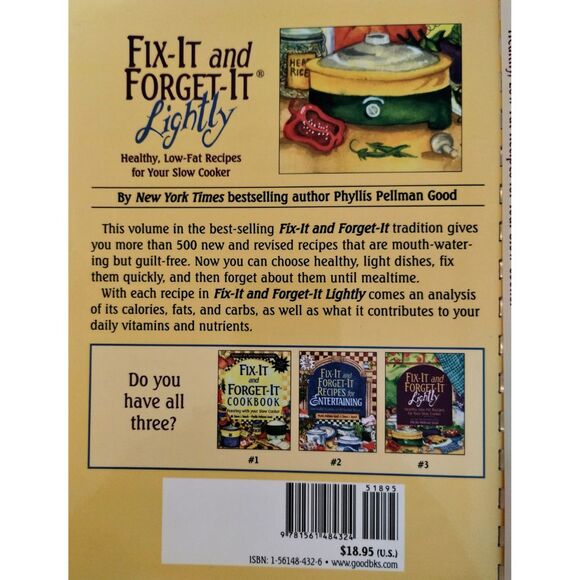 Fix-It and Forget-It Lightly: Healthy, Low-Fat Recipes for Your Slow Cooker 2004 - Picture 5 of 5